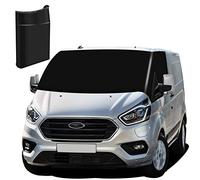 MaxEarn Transit Custom Auto Parabrezza 600D Oxford Blackout Parasole Frontale Termometri, Parabrezza Wrap Cover Impermeabile Resistente alle intemperie Anti UV/Ice/Frost per Ford