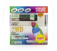 MAXELL 10 X FLOPPY DISK DRIVE 3,5" 1.4MB MF2-HD FORMATTED MS-DOS WINDOWS