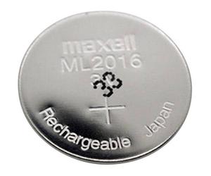 Maxell 139622 ML2016 Batteria ricaricabile a bottone ML 2016 Litio 25 mAh 3 V 1