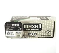 10 x Maxell 335 Pile Batterie Scatola Mercury Free Silver Oxide SR512SW 1.55V