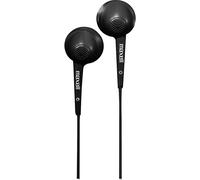 Maxell 191569 JELM-BK Jelleez Earbuds Soft Comfort Fit with Microphone (Black)