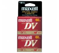 Maxell 298012 mini Digital Video cassette (60 min, 2 PK)