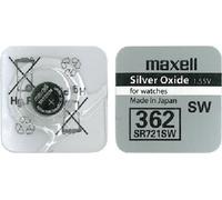 Maxell 362 SR721SW Orologio a bottone Ossido di argento Low Drain 2,1 X 7,9 (hxã & # x2DC;/mm) 1,55 V in blister by Maxell