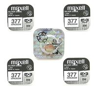 Maxell 377 Batterie silberoxide 1,55 V, 5 X Confezione singola