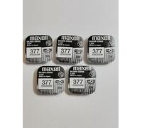 Maxell 5 x SR626SW SR626 AG4 377 1.55v Watch Batteries by