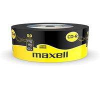 Maxell 624036 CD-R 700MB, 80 min, Confezione da 50 Pezzi
