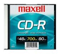 Maxell 625151 CD vergine CD-R 700 MB 15 pezzo(i) - CD-RW vergine (CD-R, 700 MB, 15 pezzo(i), 80 min, 32x)