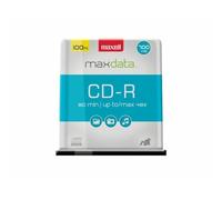 Maxell 648200 CD-R 700 100PC Recordable Discs 48X 700MB 80 Min Spindle 100 Pk