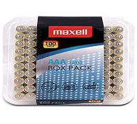 MAXELL AAA 100X - Batteria alcalina, AAA (micro), confezione da 100 pezzi