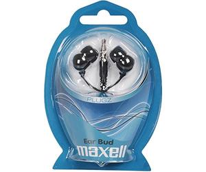 Maxell AURICOLARI COLOR BUDS PLUGZ NERO