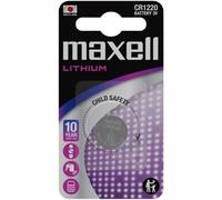 Maxell - batteria a bottone al litio cr1220 3v blister*1