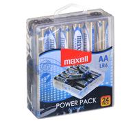 MAXELL - CONFEZIONE BATTERIA ALCALINA AA LR6 * 24 BATTERIE