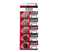 Maxell Batteria Lithium Cell Battery 3v Cr 2025 5 Unità