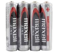 Maxell - batteria salina manganeso aaa r03 retrattile*4