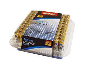 Maxell Batterie alkaline LR03 AAA - 790410 - Conf. 100x2 pezzi