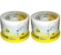 Maxell Campana 50 Cdr -Printable Multiuse- (Confezione da 2)