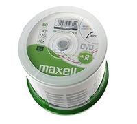 Maxell 50 DVD+R printable 4.7GB 120 min 16X cake box - 275702