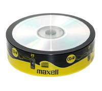 10 CD -R Maxell vergini vuoti CONFEZIONE 700MB 52X 80min + 1cd verbatim 624027