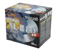 Maxell CD-RW80 XL II 700MB - Confezione da 10