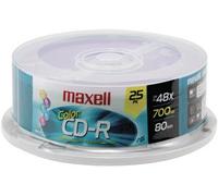 Maxell CDR700 - mandrino da 25 onfezione da 25 700 MB/80 min Blank CD-R registrabili