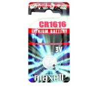 Maxell CR1616 - Batterie a bottone al litio 3V, confezione da 10