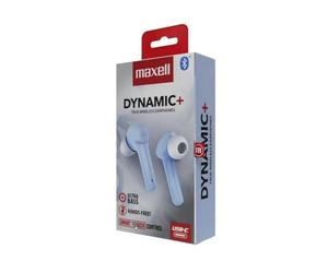 Maxell Cuffie con Microfono Dynamic+ Blu
