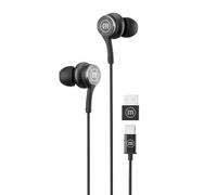 Maxell XC1 USB-C kabelgebundene Kopfhörer con USB-A Adapter MAXELL XC1 BLACK