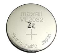 Maxell DerKosie® ML2032 - Batteria ricaricabile a bottone per tastiere ecc. o come batteria di ricambio