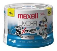 Maxell DVD-R 4.7GB Xtrem Sports 16X 50 Mandrino