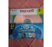 MAXELL DVD-R Sparklers 5 Colori assortiti 4,7 GB 8x 120min