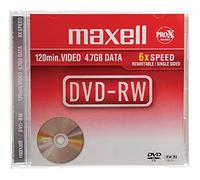 Maxell DVD-RW 4.7GB - Confezione da 5