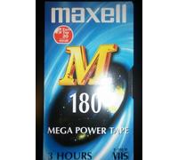 Maxell E 180 M Video Cassette - Confezione da 1