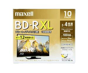Maxell Registrazione a 3 strati BRV100WPE.10S BD-R