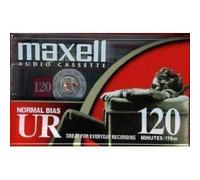 Maxell Ur 120 - Cassettes- Normale Bias - Scatola di 10 Cassette