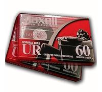 Maxell ur-60 audio cassette- scatola da 10