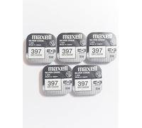 Maxell Watch Battery SR726SW 397 a Bottone (Confezione da 5 batterie)