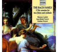 Maxence Larrieu - 5 trio sonatas for two flutes & cembalo