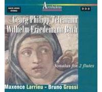 Maxence Larrieu & Bruno Gros - Telemann/Wf Bach;Sons.2 Flu