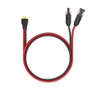 MaxEnergy Cavo di prolunga per ricarica da pannelli solari a XT60, connettore solare da 10 AWG, cavo adattatore per pannello solare a generatore solare portatile