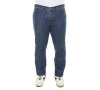 Maxfort Pantalone Jeans Taglie Forti Uomo 2291 SW Stretch - Blu, 86 GIROVITA 172 CM