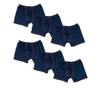 Maxfort Set di 6 Boxer da Uomo, Intimo Taglie Forti Fino a 10XL (IT, Testo, 6XL, Regular, Regular, 6 Pezzi Grigio)