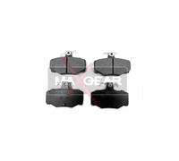 Maxgear 19-0421 Kit Pastiglie Freno a Disco Posteriore per Mercedes-Benz Nissan