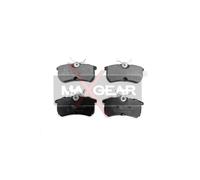MAXGEAR 19-0425 Pastiglie freno posteriore per Ford Fiesta Focus