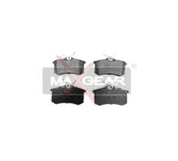 MAXGEAR 19-0428 Pastiglie freno posteriore per A4 A6 Octavia Fabia A3 307 A8 C4