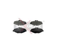 MAXGEAR 19-0572 Pastiglie freno anteriore per MERC E