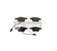 MAXGEAR Kit pastiglie freno, Freno a disco compatibile con AUDI SEAT SKODA VW