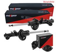 MAXGEAR 2x Ammortizzatore + Piastre Camber Anteriori SX Dx per Mercedes Classe A