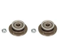 MAXGEAR 2x Cuscinetto Ruota Mozzo Frontale per Peugeot 106 II Citroën Saxo 1 S0