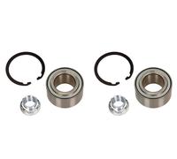 MAXGEAR 2x Cuscinetto Ruota Mozzo Frontale per Toyota Aygo Iq Citroën C1 II WNB1