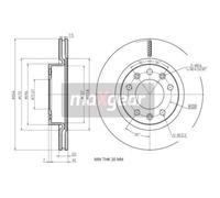 MAXGEAR 19-3237 Disco freno